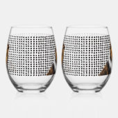 Verre À Vin Sans Pied Sheltie -Sable   (Gauche)