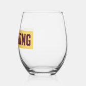 Verre à vin sans pied SOIS FORT (Gauche)