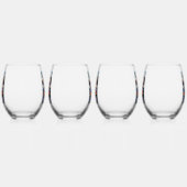 Verre À Vin Sans Pied Source D'Encouragement À L'Humanité (Droite)