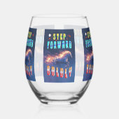 Verre À Vin Sans Pied Step Forward Boldly (Gauche)