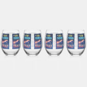 Verre À Vin Sans Pied Step Forward Boldly (Droite)