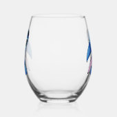 Verre à vin sans pied Stitch (Gauche)