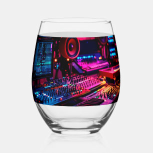 Verre À Vin Sans Pied Studio de Musique à Domicile