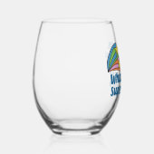 Verre À Vin Sans Pied Superhero (Droite)