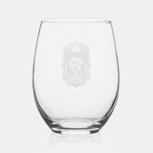 Verre À Vin Sans Pied T-shirt graphique vectoriel de l'observateur d'ois