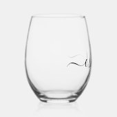 Verre À Vin Sans Pied Tchin minimalist (Droite)