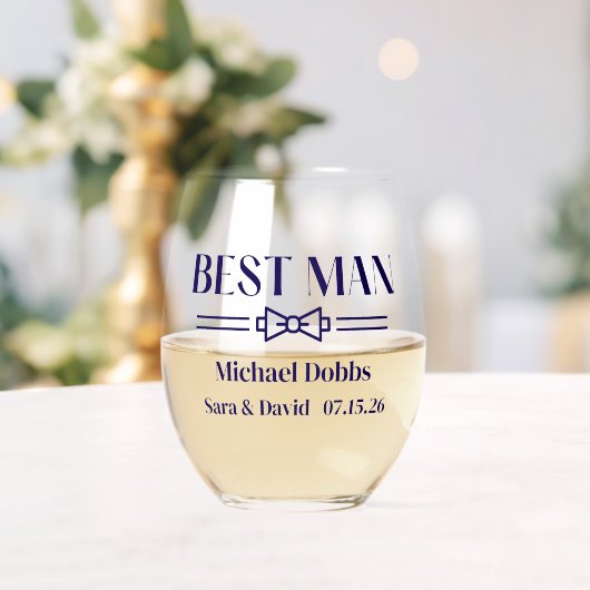 Verre À Vin Sans Pied Témoin (Insitu (Mariage))