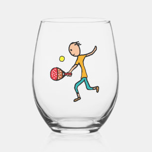 Verre À Vin Sans Pied Tennis de padel