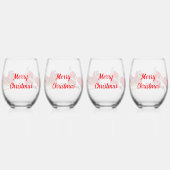 Verre À Vin Sans Pied The Santa Claus Hustle Drinkware Set (Dos)