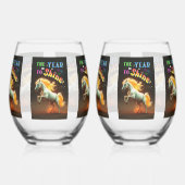 Verre À Vin Sans Pied The Year To Shine (Gauche)