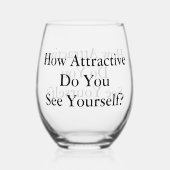 Verre À Vin Sans Pied Tip Jar Funny (Recto)