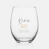 Verre À Vin Sans Pied Toilettage Chic (Recto)