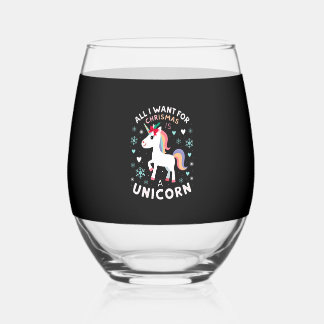Verre À Vin Sans Pied Tout ce que je veux pour Noël est un pull de Noël