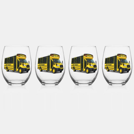 Verre À Vin Sans Pied Transit JML (Recto)