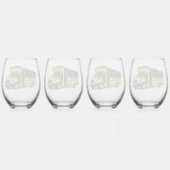 Verre À Vin Sans Pied Transit JML (Dos)