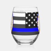 VERRE À VIN SANS PIED TRUMP 2024 (Gauche)