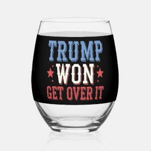 Verre À Vin Sans Pied Trump a Gagné Faites Avec 2024