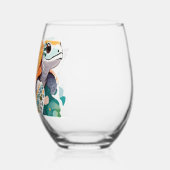 Verre À Vin Sans Pied Turtle Head (Gauche)