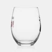 Verre À Vin Sans Pied Vampire Reine Halloween (Gauche)