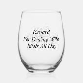 Verre À Vin Sans Pied Verre de vin sans stemless (Verso)