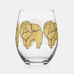 Verre À Vin Sans Pied Verre de vin stérile sans étincelles