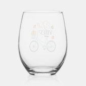 Verre À Vin Sans Pied Vibes Automatiques À Vélo (Verso)
