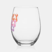 Verre À Vin Sans Pied Vibes Éffrayantes éffrayantes (Gauche)