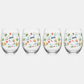 Verre À Vin Sans Pied Vie du camping (Gauche)