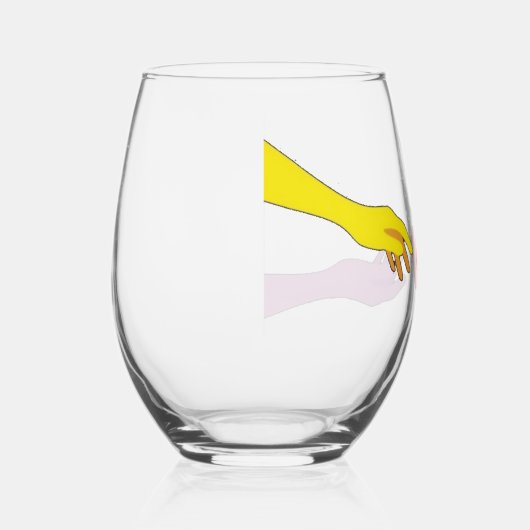 Verre À Vin Sans Pied Vin (Droite)