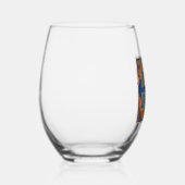 Verre À Vin Sans Pied Vin E initial éclairé (Droite)