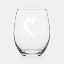 Vin Verre Lune Coeur de Lune