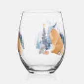 Verre À Vin Sans Pied Vin vert PEACE Chow (Verso)