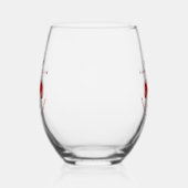 Verre À Vin Sans Pied Vine Red Best Man Elegant Mariage Tuxedo (Gauche)