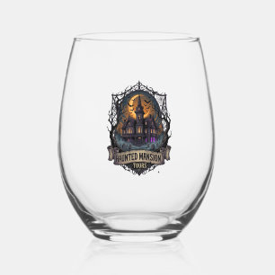 Verre À Vin Sans Pied Visites de manoir hanté Halloween Maison gothique