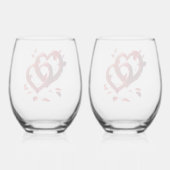 Verre À Vin Sans Pied Vous aimez plus chaque jour (Verso)