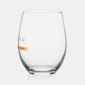 Verre À Vin Sans Pied Vous Pouvez | Devis motivationnel | Inspirationnel (Gauche)