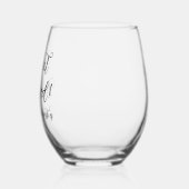 Verre À Vin Sans Pied We Got Married Drinkware Set (Gauche)