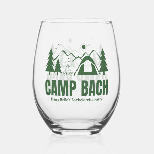 Verre À Vin Sans Pied Week-end de célibataire au Modern Green Camp