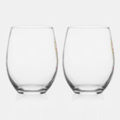 Verre À Vin Sans Pied wine Glass Set (Droite)