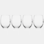 Verre À Vin Sans Pied Wolf27 : (Droite)