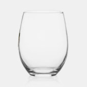 Verre à vin sans pierre Newfie (Gauche)