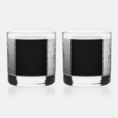 Verre À Whisky 11ème anniversaire de Mariage en acier (Gauche)