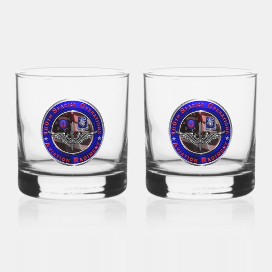 Verre À Whisky 160e Régiment d'aviation des opérations spéciales  (Recto)