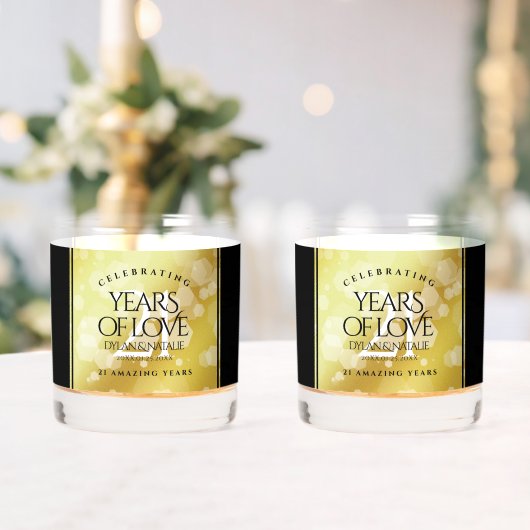 Verre À Whisky 21ème anniversaire de Mariage en laiton (Insitu (Mariage))