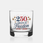 Verre À Whisky 250 Ans de Liberté (Verso)