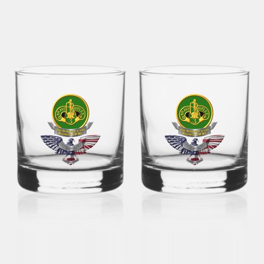 Verre À Whisky 3e Régiment de cavalerie blindée ACR (Recto)