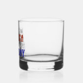 Verre À Whisky 4 juillet Anniversaire drôle (Gauche)