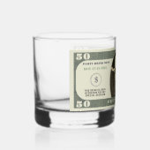 Verre À Whisky 50e anniversaire de la facture de 50 dollars (Recto)