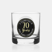 Verre À Whisky 70e anniversaire (Verso)