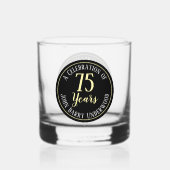 Verre À Whisky 75e anniversaire (Verso)